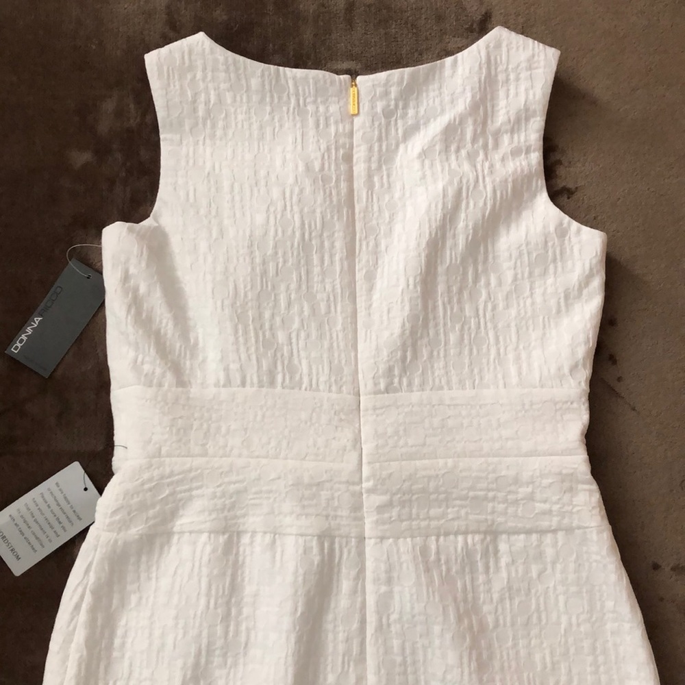 NWT Donna Ricco Sleeveless Waist Yoke Sheath Dress - Picture 7 of 8